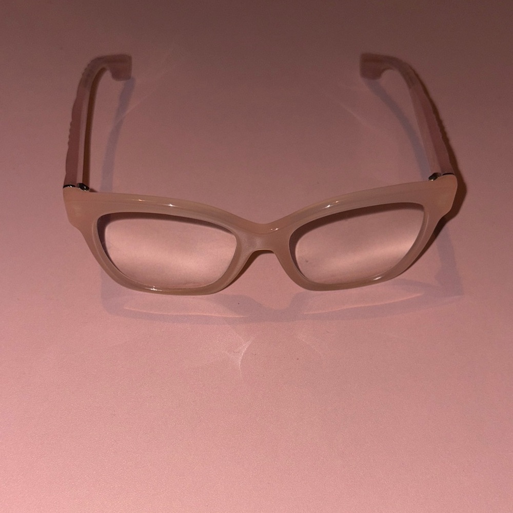 Burberry Women's Glasses in Blush Pink